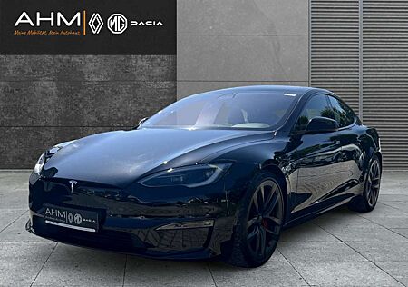 Tesla Model S PLAID - Tri-Motor - 8fach bereift black/black