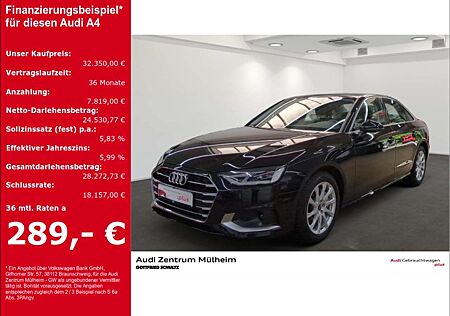 Audi A4 Lim. 40 TDI Navi virtual ACC Rückfahrkamera
