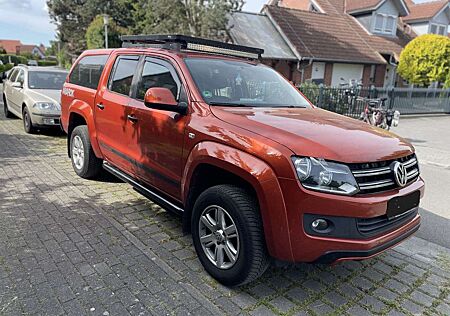VW Amarok Volkswagen Canyon DoubleCab 4Motion Standhzg.
