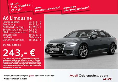 Audi A6 45 TFSI qu. S tronic S line Pano/AH