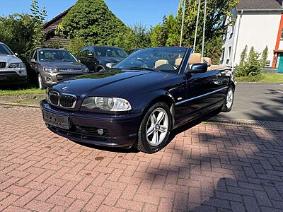 BMW 320 CI e46 Cabrio Leder beige Automatik 16 Zoll Alu