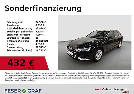 Audi A4 Avant Advanced 35 TFSI S tronic Navi