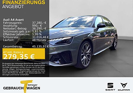 Audi A4 40 TFSI Q 2x S LINE LM19 KAMERA NAVI+
