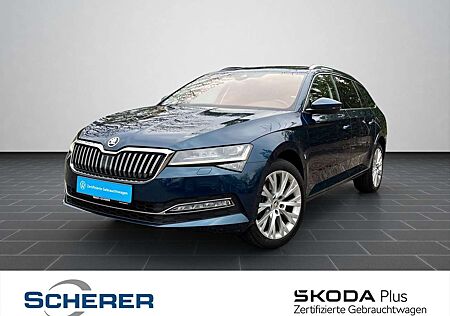 Skoda Superb Combi 2.0 TDI DSG AHK+Pano+ACC+LED+Leder+