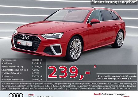 Audi A4 Avant 40 TFSI S line LED NAVI AHK ACC B&O 19"