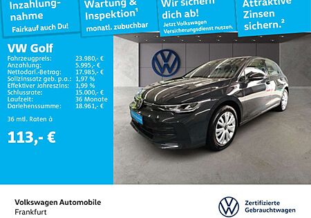 VW Golf Volkswagen VIII 1.5 TSI Basis FrontAssist LED DAB+