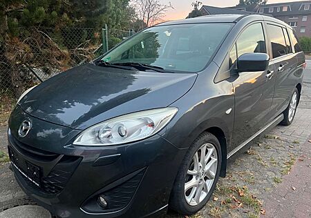 Mazda 5 Sports-Line 7 Sitzer Leder SHZ Navi Alu Euro