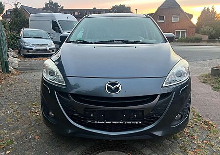 Mazda 5 Sports-Line 7 Sitzer Leder SHZ Navi Alu Euro