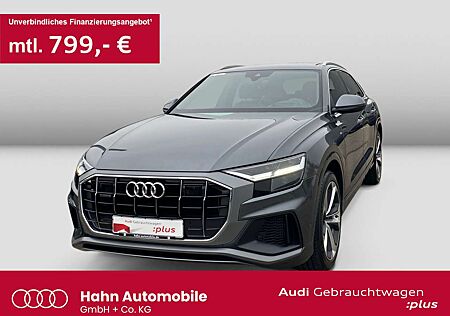 Audi Q8 55TFSIe quattro S line S-trc AHK Cam HUD Navi