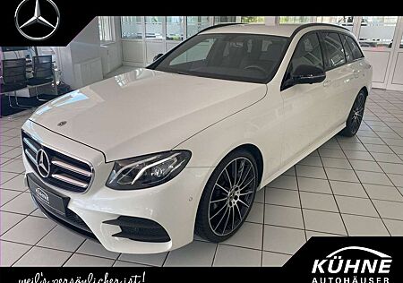 Mercedes-Benz E 200 T AMG Night DAB+360°+WideScreen+AHK+20Zoll