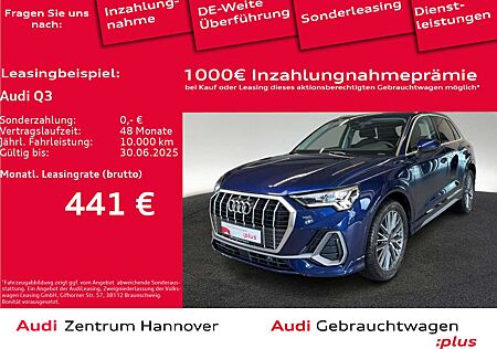 Audi Q3 S line 35 TDI AHK LED ACC virtual Cockpit