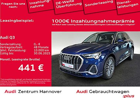 Audi Q3 S line 35 TDI AHK LED ACC virtual Cockpit