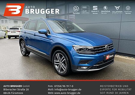 VW Tiguan Volkswagen 2.0 TDI DSG HIGHLINE 4MOT PANO 360° AHK LED