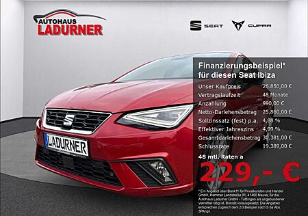 Seat Ibiza FR 1,5TSI DSG *LED+NAVI+KAMERA+PDC*229€mtl