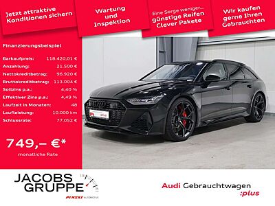 Audi RS6 Avant performance B&O*Pano*Laser*Sitzbelüftung*R-Kamera *