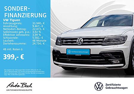 VW Tiguan Volkswagen 2.0 TDI DSG R-Line, Navi, LED, Rückfahrka