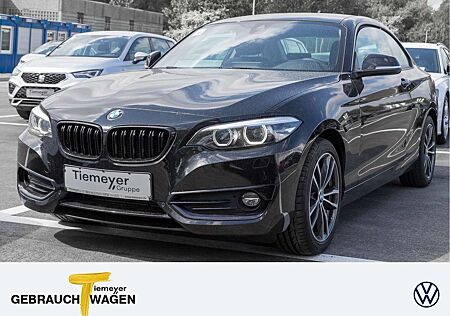 BMW 218 d Coupe SPORT LINE NAVI LED BUSINESS SITZHZ