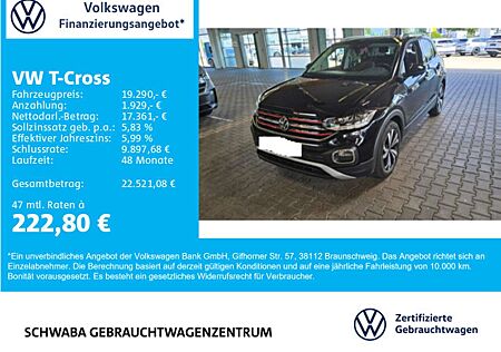VW T-Cross Volkswagen Style 1.0 TSI *LED*NAV*LANE*PDC*SHZ*17"*