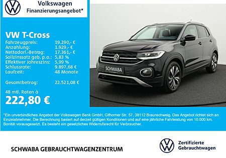 VW T-Cross Volkswagen Style 1.0 TSI *LED*NAV*LANE*PDC*SHZ*17"*