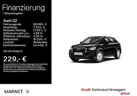 Audi Q2 35 TFSI*Navi*LED*Einparkhilfe*Start/Stop*Sitz