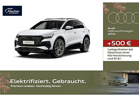 Audi Q4 e-tron S-Line 55 qu. AHK/21''/P-Dach/W-Pumpe