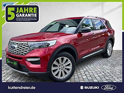 Ford Explorer 4x4 Platinum Leder Glasdach 7-Sitze Navi