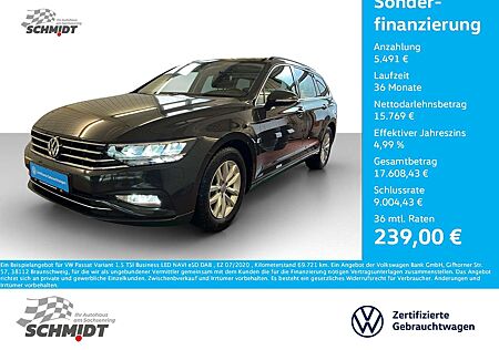 VW Passat Variant Volkswagen 1.5 TSI Business LED NAVI eSD DAB