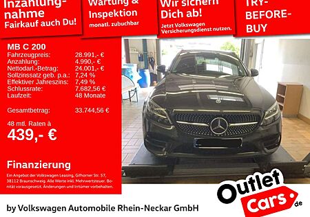 Mercedes-Benz C 200 C200 AMG Line Navi Kamera LED uvm