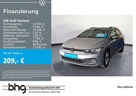 VW Golf Variant Volkswagen 2.0 TDI Life #Navi #ACC #LED