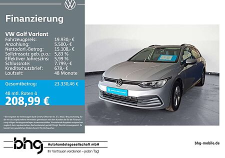 VW Golf Variant Volkswagen 2.0 TDI Life #Navi #ACC #LED