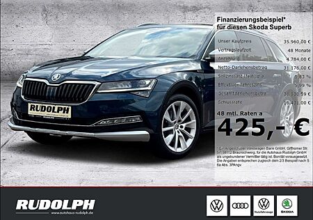 Skoda Superb 2.0 TDI Scout 4x4 360 Kamera Keyless AHK
