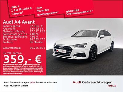Audi A4 35 TDI S tronic advanced Pano/AHK/Navi+