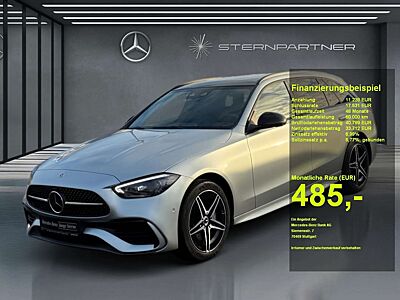 Mercedes-Benz C 300 de T AMG+NIGHT+PANO+AHK+BURM.+HuD+DIGITAL