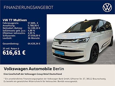 Volkswagen T7 Multivan Multivan 2.0 TDI DSG Edition Navi LED SHZ AHZV