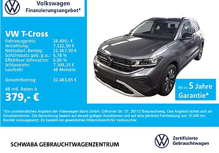 VW T-Cross Volkswagen Goal 1.5 TSI DSG LED*VIRTUAL*AHK*ACC*16"