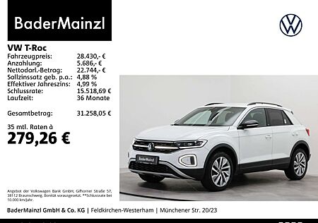 VW T-Roc Volkswagen 1.5 TSI DSG Move Stdhz Matrix Carplay PDC