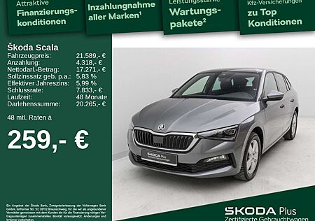 Skoda Scala 1.5 TSI DSG*STYLE*KESSY*LED*ASSIST*GANZJAH