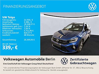 Volkswagen Taigo 1.0 TSI R-Line OPF (EURO 6d)
