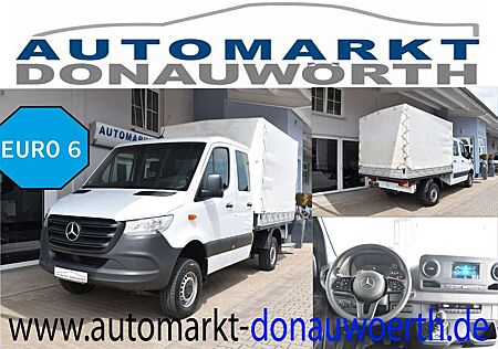 Mercedes-Benz Sprinter 314 CDI 4x4 Doka Pritsche Plane Klima