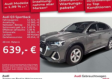 Audi Q3 45 TFSI S-TRO*QUA*S-LINE*AHK*STAND*