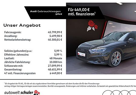 Audi A4 Avant 40 2.0 TDI quattro S-line AHK Navi Matrix-L