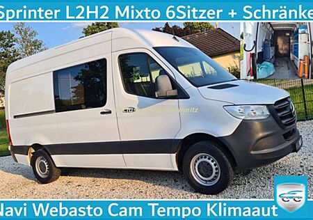 Mercedes-Benz Sprinter AUT L2H2 MIXTO 6Sitze Navi Webasto Cam