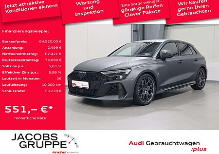 Audi RS3 SPB*UPE91*Schalensitz*Carbon*280km/h*Matrix*SONOS *