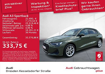 Audi A3 35 TFSI advanced LED Navi Kamera