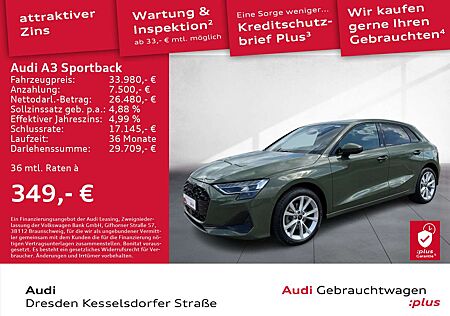 Audi A3 35 TFSI advanced LED Navi Kamera