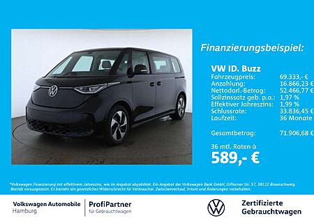 VW ID.BUZZ Volkswagen ID. Buzz Pro LR AHK Navi 7-Sitze LED App-Con