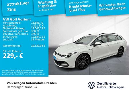 VW Golf Variant gebraucht kaufen VW Golf Variant Volkswagen Golf VIII Variant Style 1.5 TSI LED APP TRAVEL
