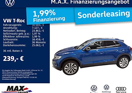 VW T-Roc Volkswagen 1.5 TSI DSG MOVE MATRIX LED+KAMERA+ACC+STH