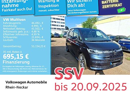 VW T7 Multivan Volkswagen 1.4 TSI eHybrid DSG 6-Sitzer AHK ACC uv