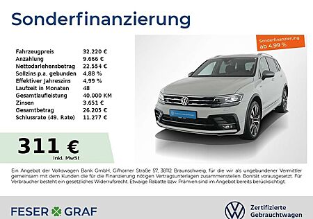 VW Tiguan Allspace Volkswagen 2.0 TDI R line 4x4 DSG AHK/ACC